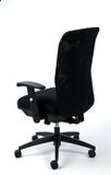 Manažérska stolička, s opierkami rúk, operadlo: sieťový materiál, čierny podstavec, MAYAH &quot;Jumpy&quot;