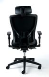 Kancelárska stolička, nastaviteľné opierky rúk, čierny poťah, čierny podstavec, MAYAH &quot;Greg&quot;