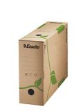 Archívny box, A4, 100 mm, recyklovaný kartón, ESSELTE &quot;Eco&quot;, hnedý