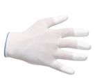 Ochranné rukavice, máčané na koncoch prstov, XL