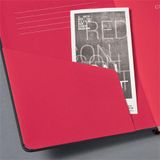Poznámkový blok, exkluzívny, A4, linajkový, 194 strán, tvrdá obálka, SIGEL &quot;Conceptum Red Edition&quot;, čierno-červený