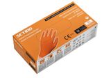 Nitrilové rukavice SETINO Full GRID 8,5 g, oranžové