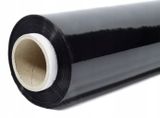 Strečová fólia prieťažná 0,5 m/ 23ym /2,4 kg - čierna (6 ks)