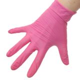 Nitrilové rukavice ružové ONYX - bezpudrové (100 ks/bal)
