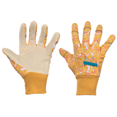 KIXX FUNKY FRUIT rukavice textilné s terčíkmi PVC