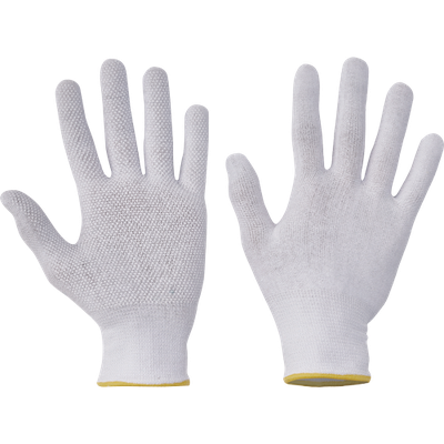CERVA BUSTARD Evo rukavice bavlna+PVC terč.