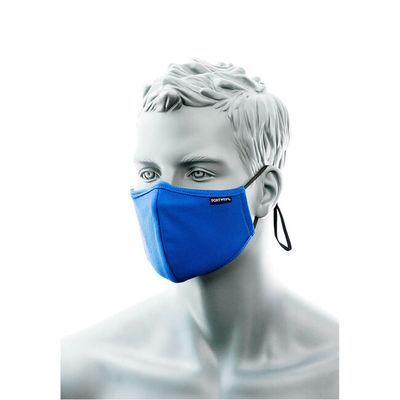 2-vrstvové antimikrobiálne látkové rúško na tvár s nosným mostíkom (Pk25)