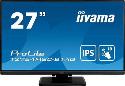 27" iiyama T2754MSC-B1AG: IPS,FHD,AG,10P,HDMI,repr