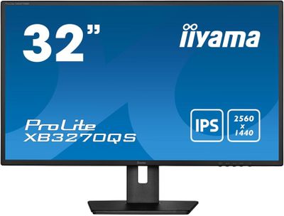 32" LCD iiyama XB3270QS-B5 - IPS,4ms,2560x1440,HAS