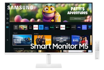 32" Samsung Smart Monitor M5, bílý