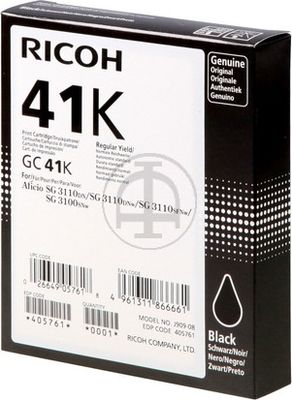 405761 RICOH SG Tinte black HC Gel 2500