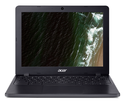 Acer Chromebook/712/i3-10110U/12"/1600x900/T/4GB/64GB eMMC/UHD/Chrome/Black/2R