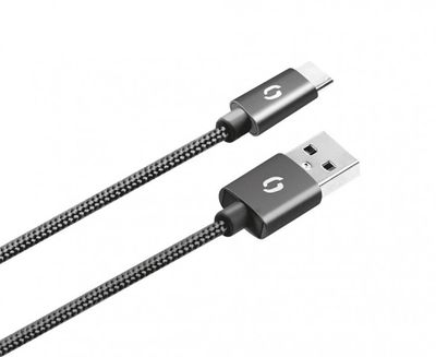 ALIGATOR PREMIUM Datový kabel 2A, USB-C černý
