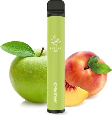 Apple Peach (Jablko s broskví) - Elf BAR - ZERO - jednorázová e-cigareta