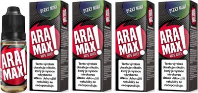 Aramax 4Pack Berry Mint 4 x 10 ml 12 mg