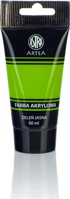 ARTEA Akrylová farba Profi 60ml, Light Green / Zelená Svetlá, 83410941