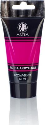 ARTEA Akrylová farba Profi 60ml, Magenta Rose / Purpurová Ružová, 309118005