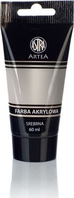 ARTEA Akrylová farba Profi 60ml, Silver / Strieborná, 309115002