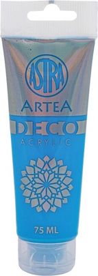 ARTEA Deco, Akrylová farba 75ml, Neon Blue / Modrá Neónová, 309123020