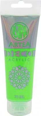 ARTEA Deco, Akrylová farba 75ml, Neon Green / Zelená Neónová, 309123019