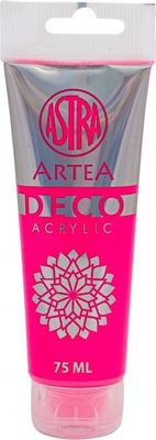 ARTEA Deco, Akrylová farba 75ml, Neon Pink / Ružová Neónová, 309123021