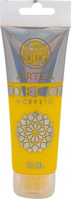 ARTEA Deco, Akrylová farba 75ml, Yellow / Žltá, 309123002