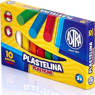 ASTRA Plastelína základná 10 farieb, 83812902