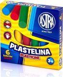 ASTRA Plastelína základná 6 farieb, 83811905