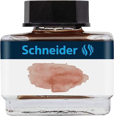 Atrament do plniaceho pera Schneider Ink Container pastel - cognac