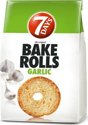 Bake Rolls 7 Days cesnakový 80 g