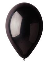 Balón, 26 cm, čierny