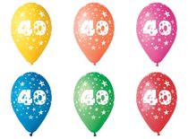 Balón, 26, cm, s číslami, 40