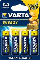 Batéria, AA, ceruzková, 4 ks, VARTA "Energy"