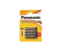 Batéria,  AAA mikro, 4 ks, PANASONIC "Alkaline power"