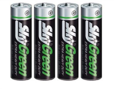 Batéria, AAA, mikro, 4 sk, SKY, "Green"