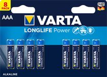 Batéria, AAA mikro, 8 ks, VARTA "Longlife Power"