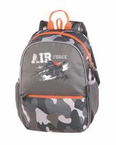 Batoh, PULSE "Junior Air Force One", sivá-oranžová