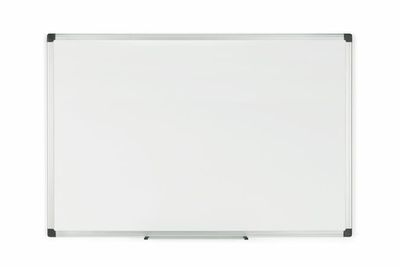 Biela tabuľa, magnetická, 150x120 cm, hliníkový rám, VICTORIA