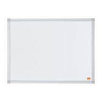 Biela tabuľa, magnetická, 60x45 cm, hliníkový rám, NOBO "Essential"