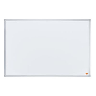 Biela tabuľa, magnetická, 90x60 cm, hliníkový rám, NOBO "Essential"