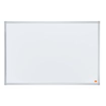 Biela tabuľa, magnetická, smaltovaná, hliníkový rám, 90x60 cm, NOBO "Essential"