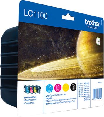 Brother Ink LC 1100 Rainbow (LC1100VALBPDR)