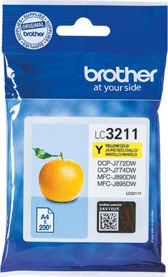 Brother Ink LC 3211 Yellow Gelb (LC3211Y)