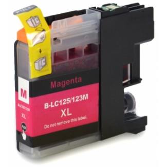 Cartridge Brother LC-125XL magenta - kompatibilný