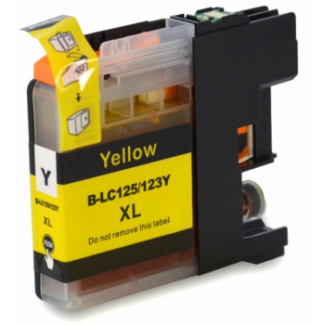 Cartridge Brother LC-125XL yellow - kompatibilný