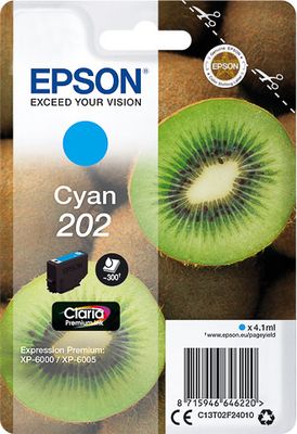 C13T02F24010 EPSON XP Tinte cyan