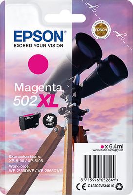 C13T02W34010 EPSON XP Tinte magenta HC