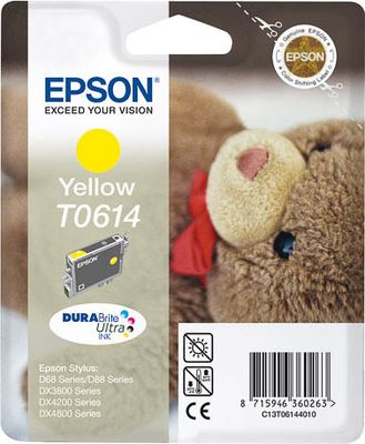 C13T06144010 EPSON DX Tinte yellow 250
