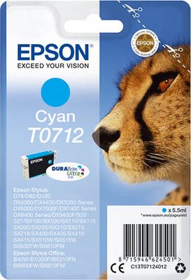 C13T07124012 EPSON DX Tinte cyan 485