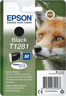 C13T12814012 EPSON BX Tinte black 170